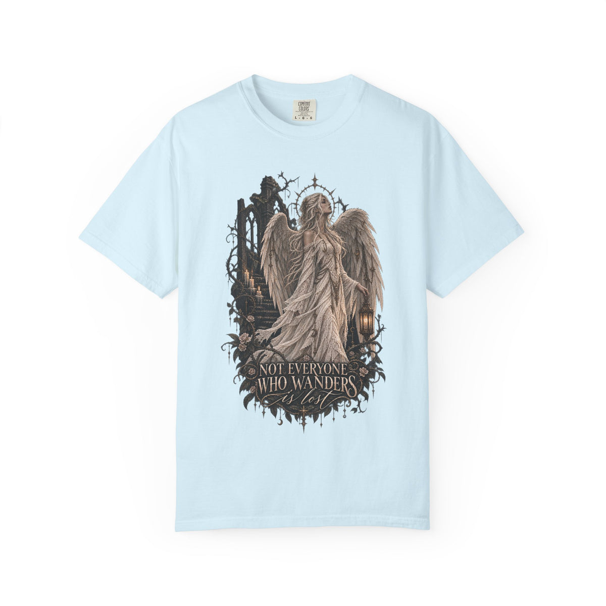 Angel Guardian T-Shirt — “Not Everyone Who Wanders”
