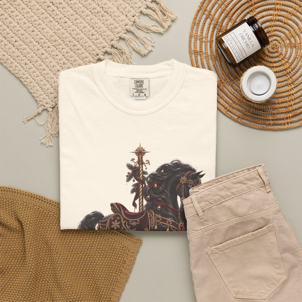 Carousel Horse T-Shirt — Vintage Carnival Ride