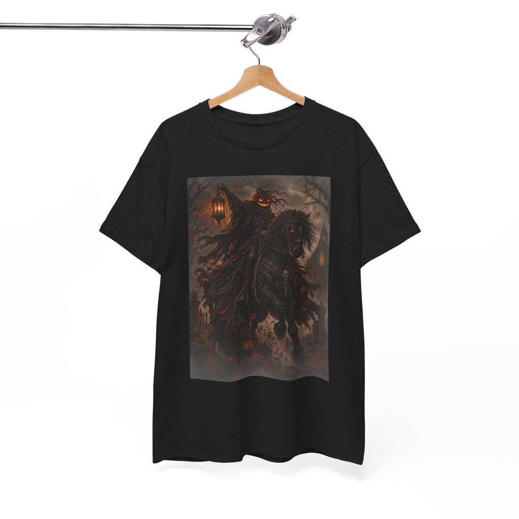 Pumpkin Rider T-Shirt — Jack-O’-Lantern Halloween Graphic
