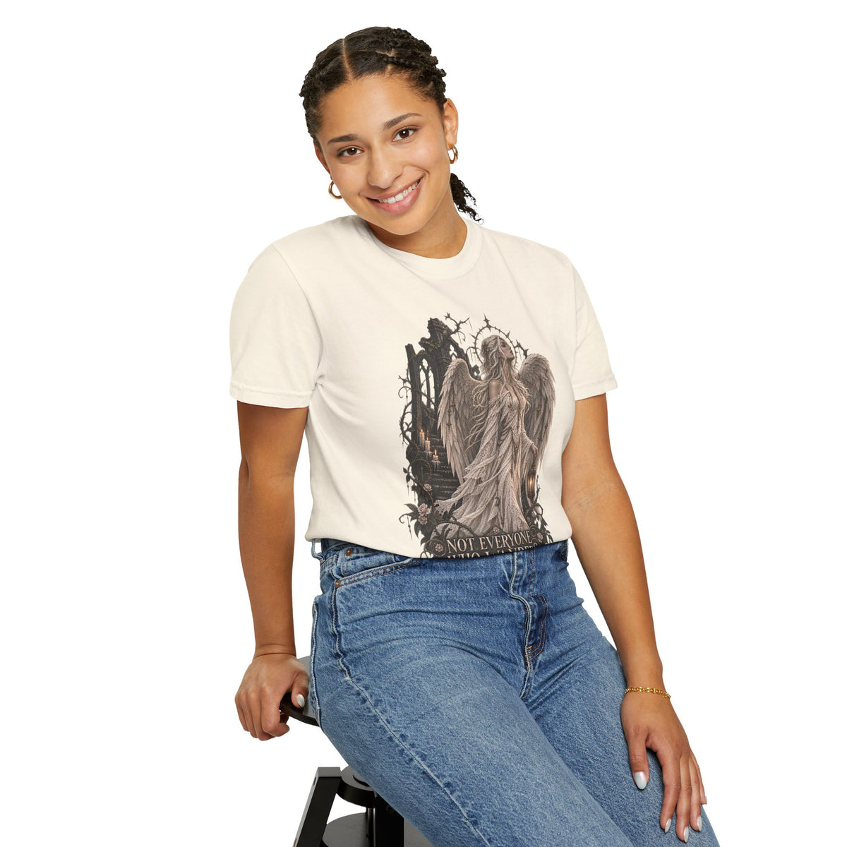 Angel Guardian T-Shirt — “Not Everyone Who Wanders”