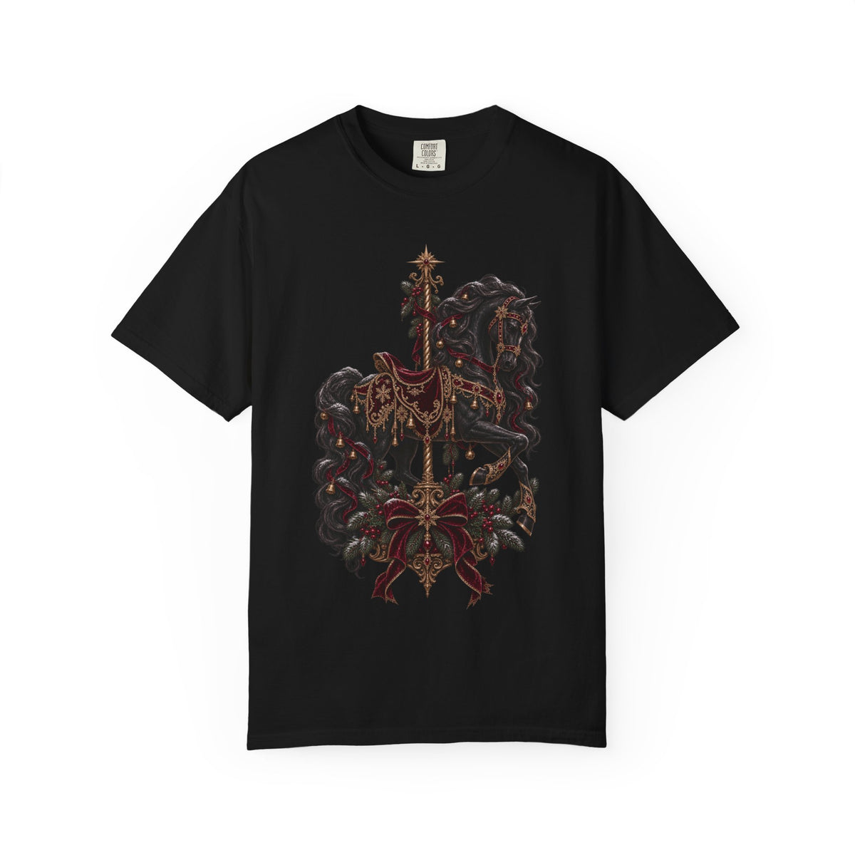 Carousel Horse T-Shirt — Vintage Carnival Ride