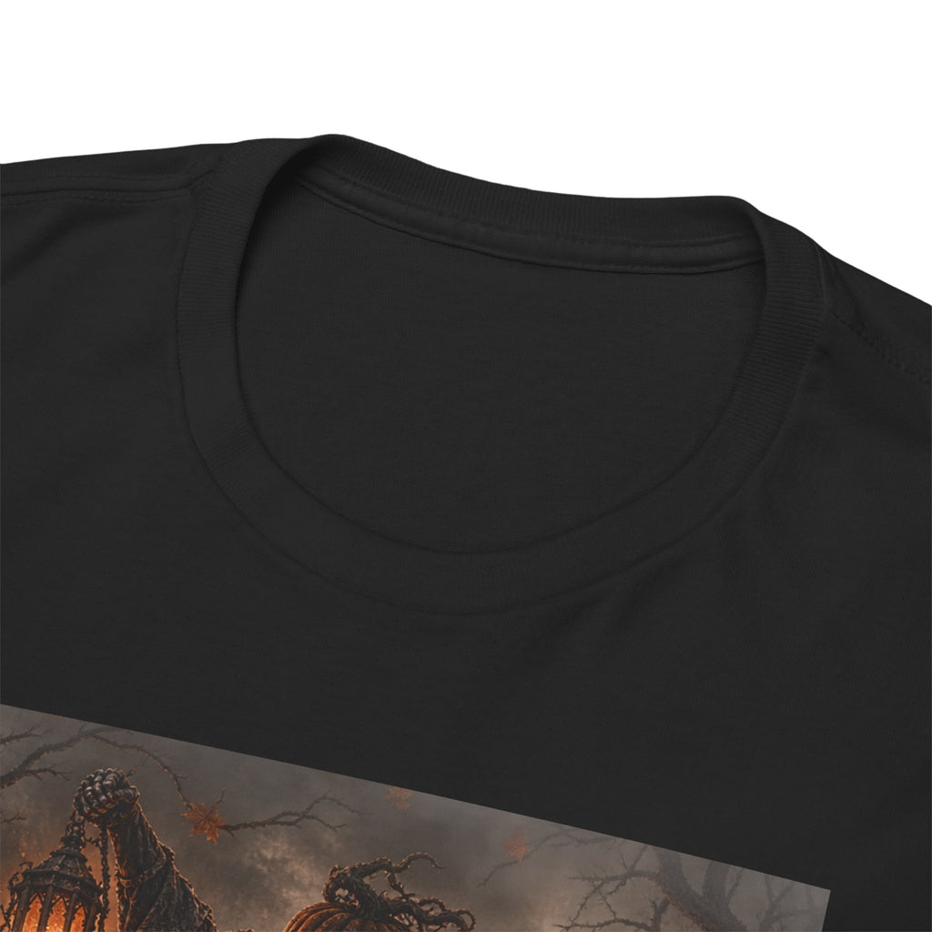 Pumpkin Rider T-Shirt — Jack-O’-Lantern Halloween Graphic