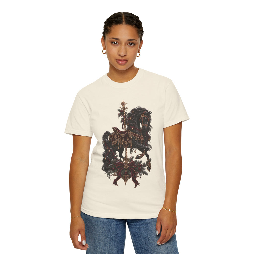 Carousel Horse T-Shirt — Vintage Carnival Ride