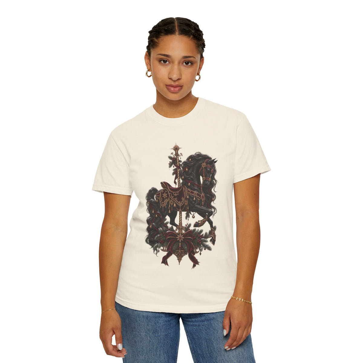 Carousel Horse T-Shirt — Vintage Carnival Ride