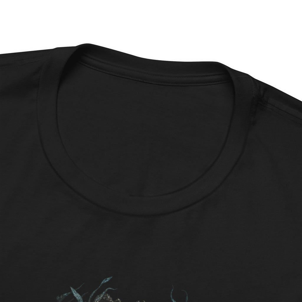 Gothic Fish T-Shirt — Underwater Ruins & Broken Statue