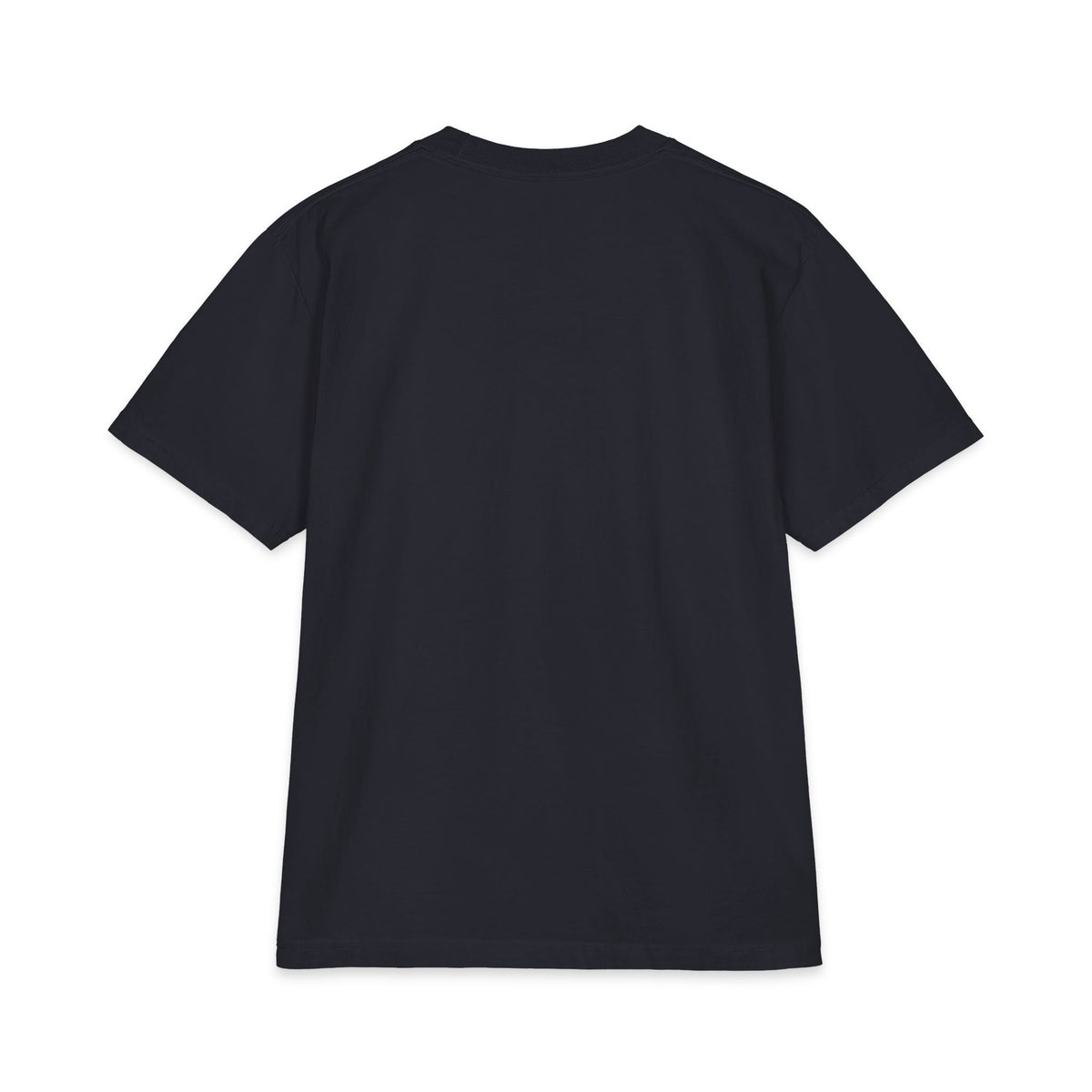 Heron & Ruins Graphic T‑Shirt — Gothic Nature Scene