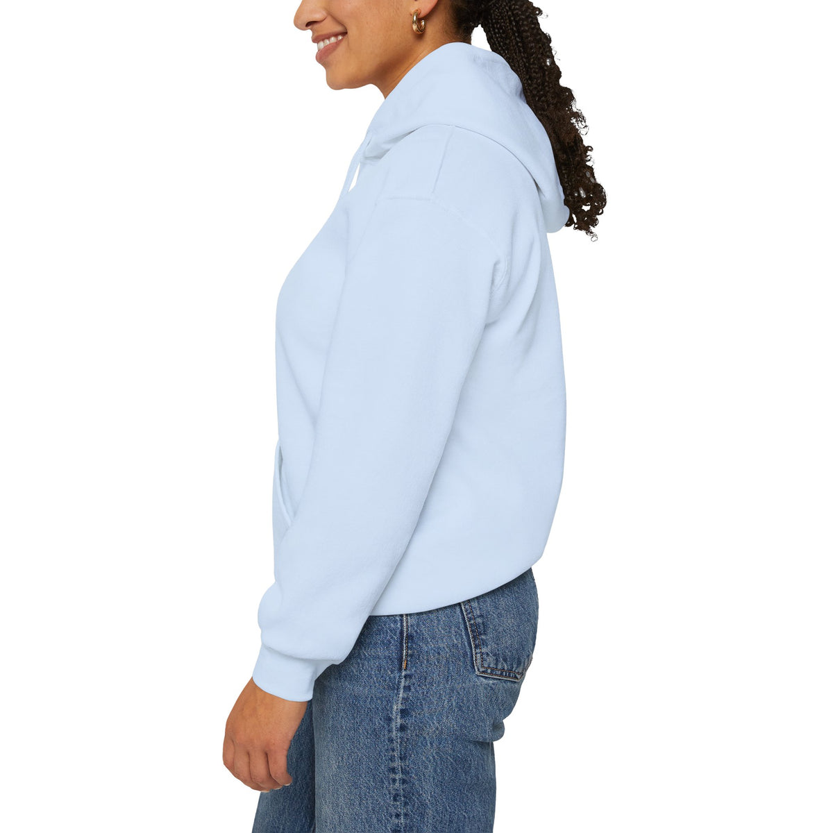 Gathered in Gratitude Hoodie — Gothic Winged Script Pullover