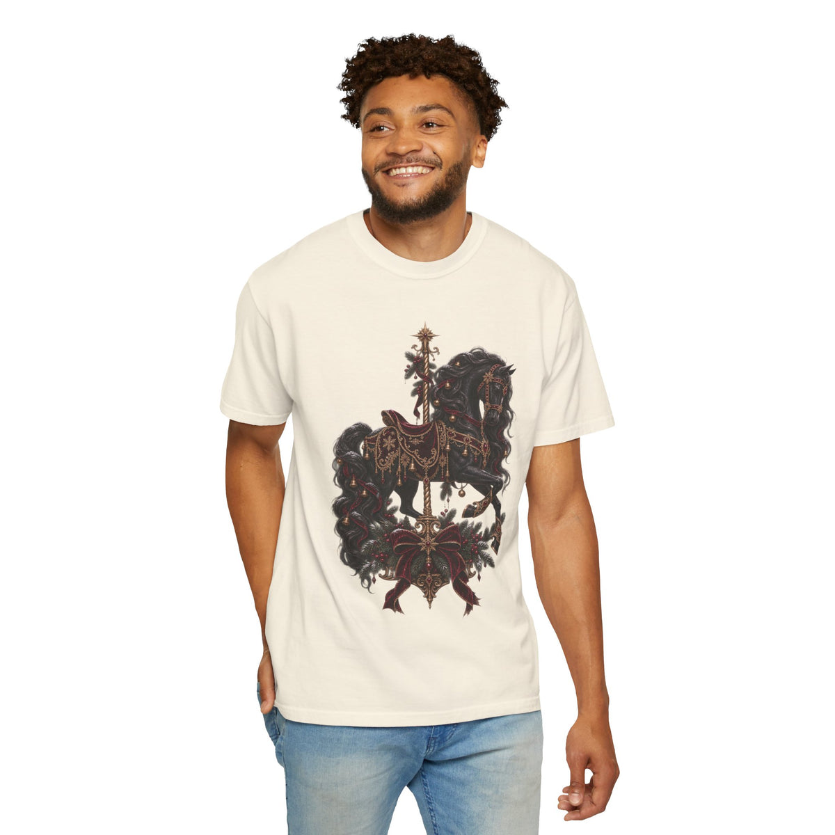 Carousel Horse T-Shirt — Vintage Carnival Ride