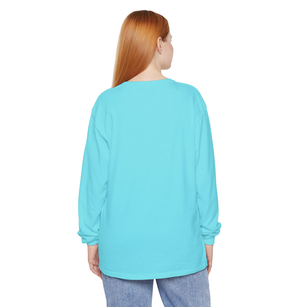Merry & Bright Long Sleeve Tee — Vintage Holiday Christmas Shirt