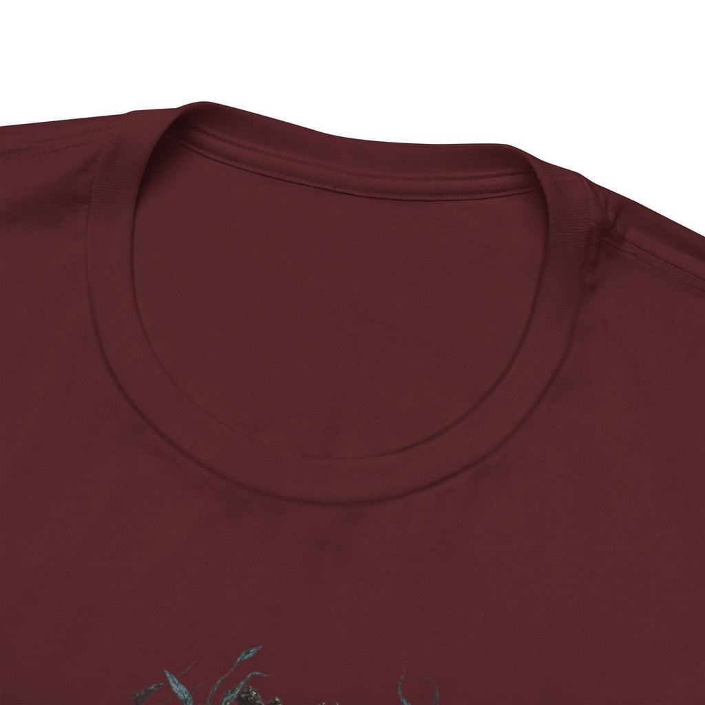 Gothic Fish T-Shirt — Underwater Ruins & Broken Statue