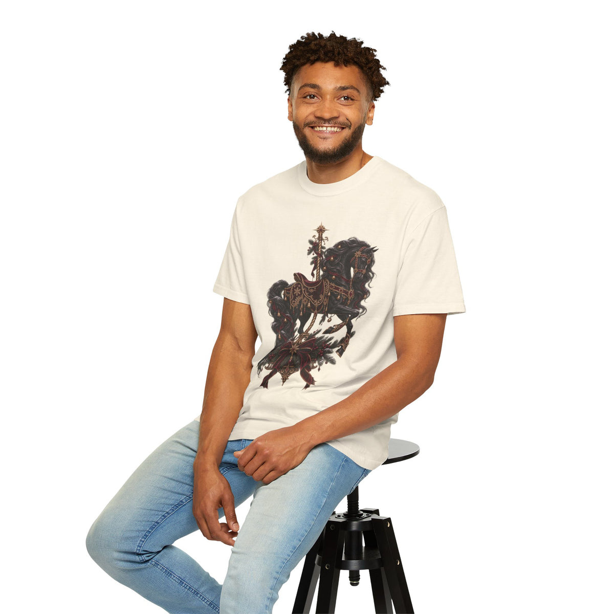 Carousel Horse T-Shirt — Vintage Carnival Ride