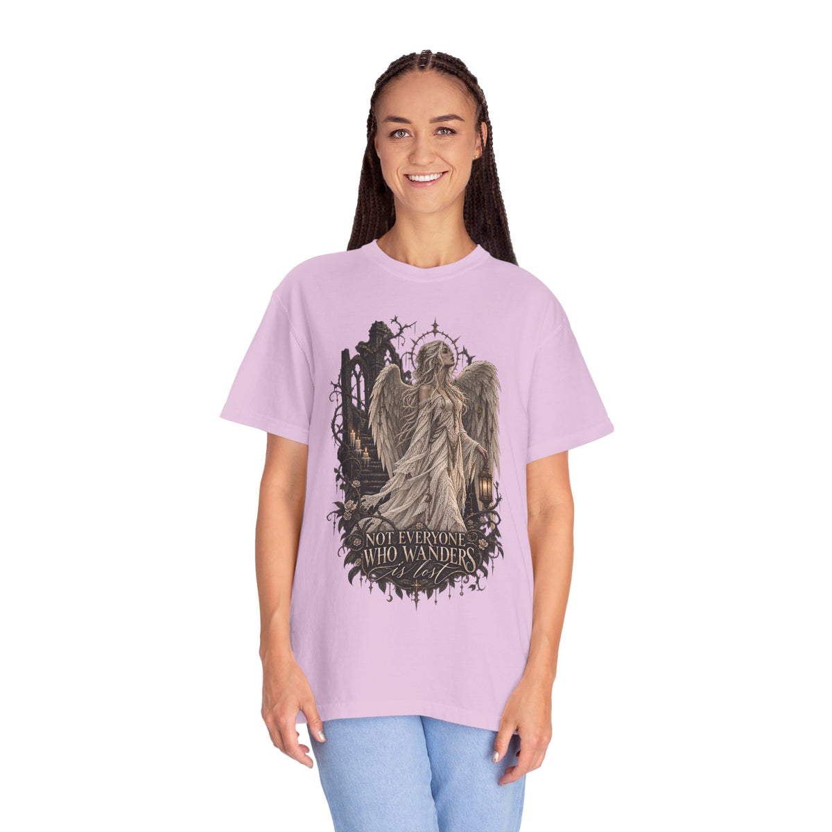 Angel Guardian T-Shirt — “Not Everyone Who Wanders”