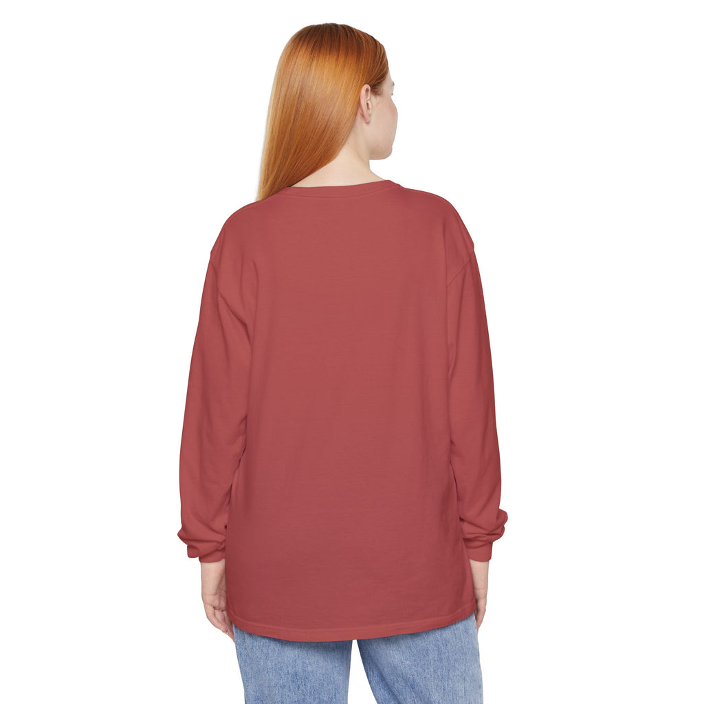 Merry & Bright Long Sleeve Tee — Vintage Holiday Christmas Shirt