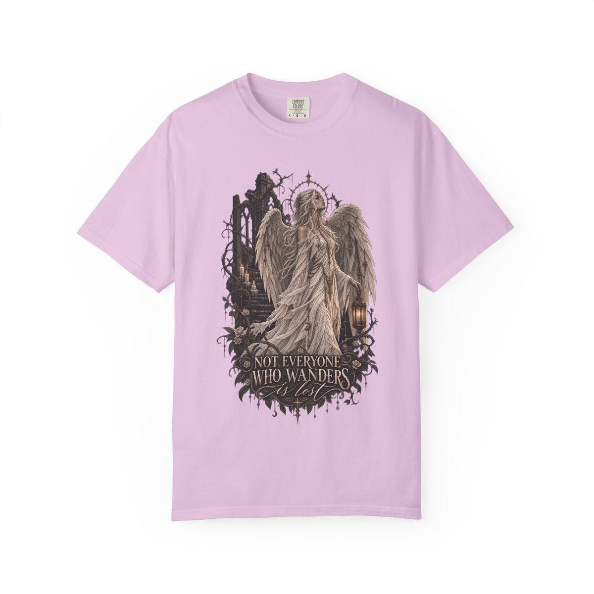 Angel Guardian T-Shirt — “Not Everyone Who Wanders”