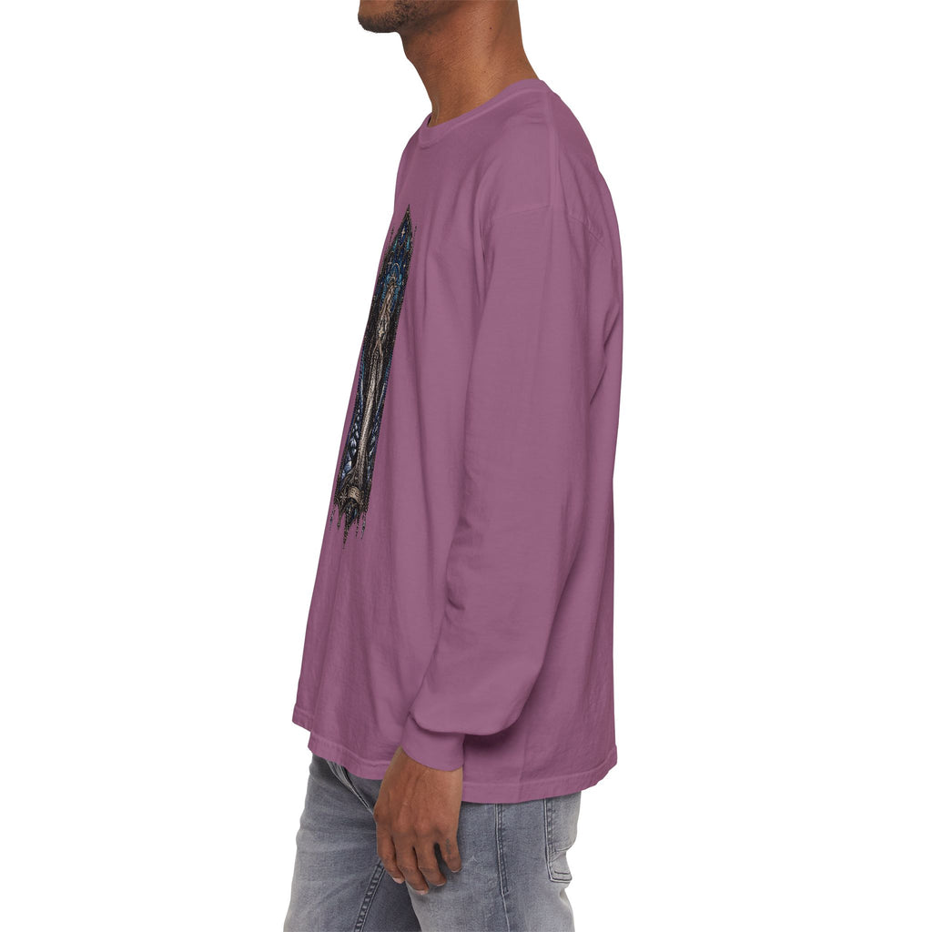 Stained Glass Angel Long Sleeve Tee