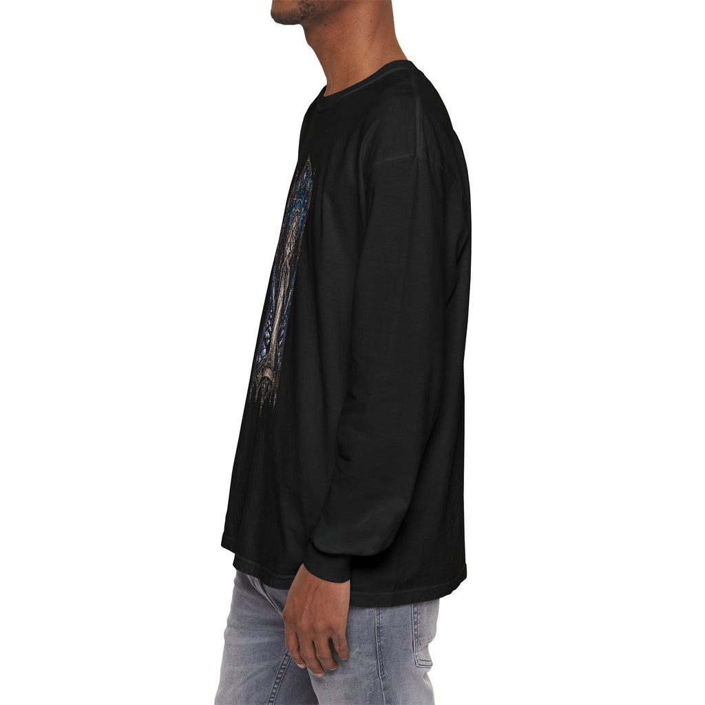 Stained Glass Angel Long Sleeve Tee
