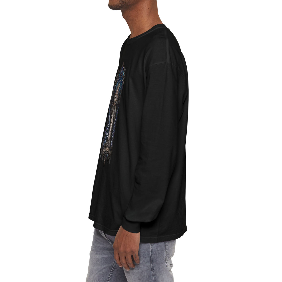 Stained Glass Angel Long Sleeve Tee