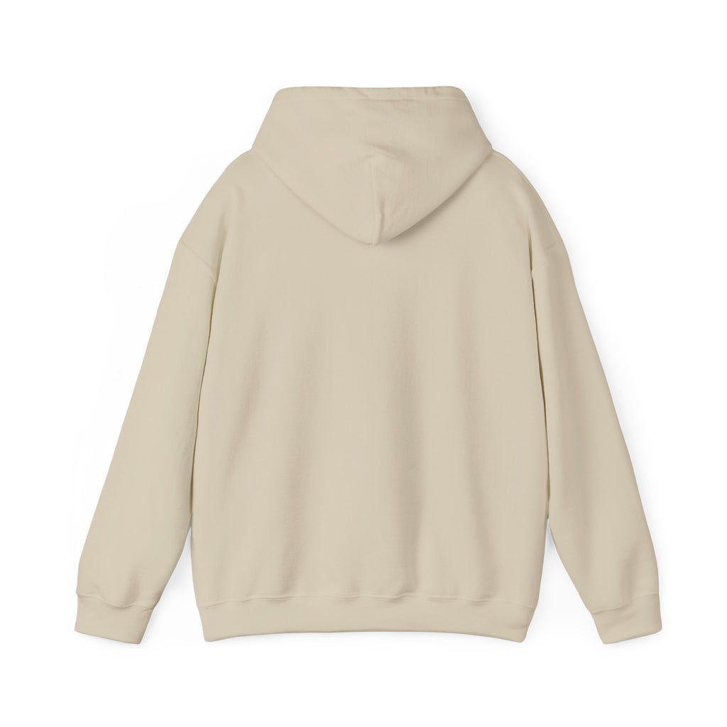 Gathered in Gratitude Hoodie — Gothic Winged Script Pullover