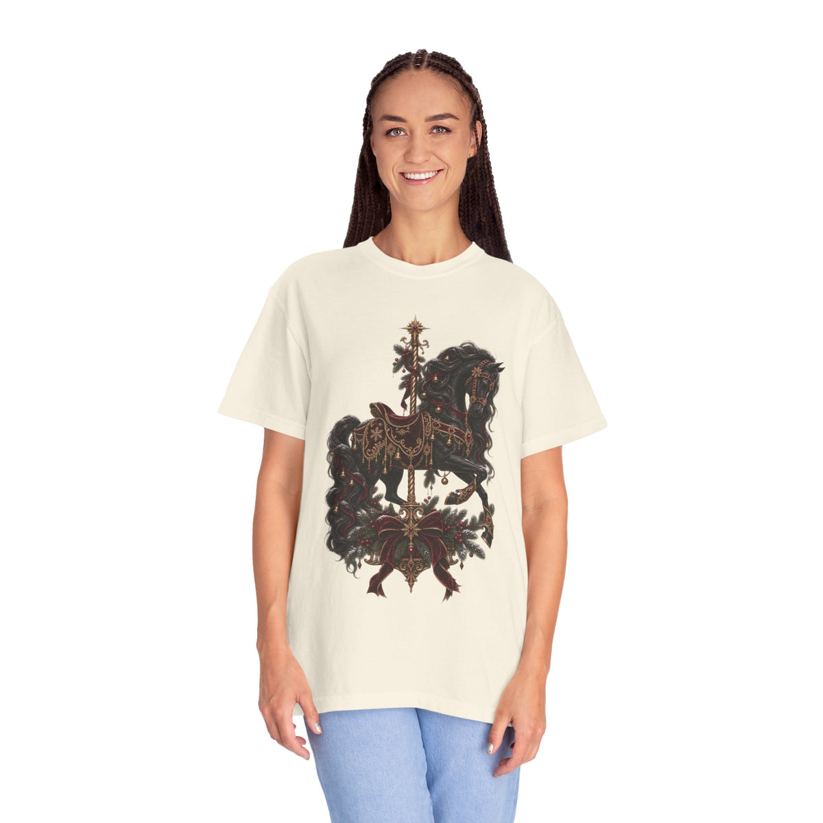 Carousel Horse T-Shirt — Vintage Carnival Ride
