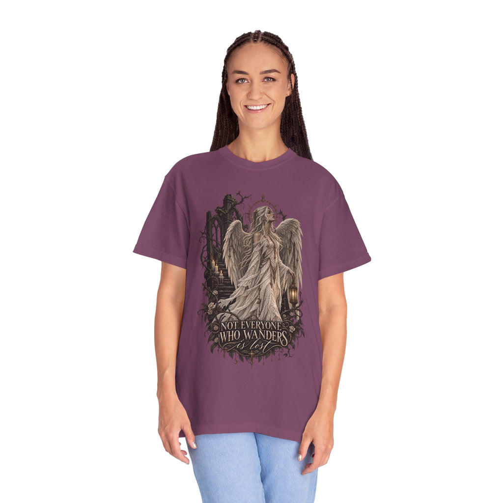 Angel Guardian T-Shirt — “Not Everyone Who Wanders”