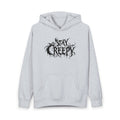Stay Creepy Hoodie — Gothic Drippy Logo Pullover