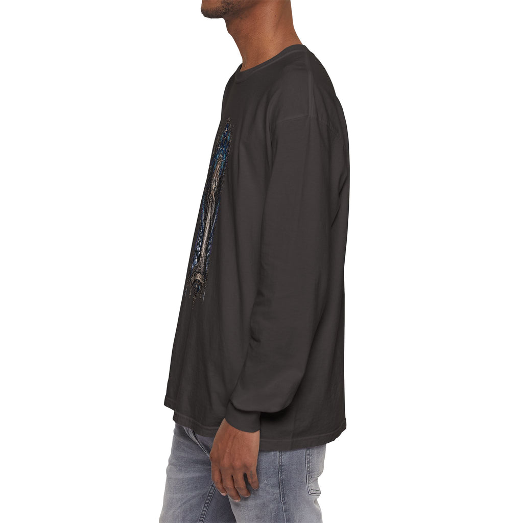 Stained Glass Angel Long Sleeve Tee