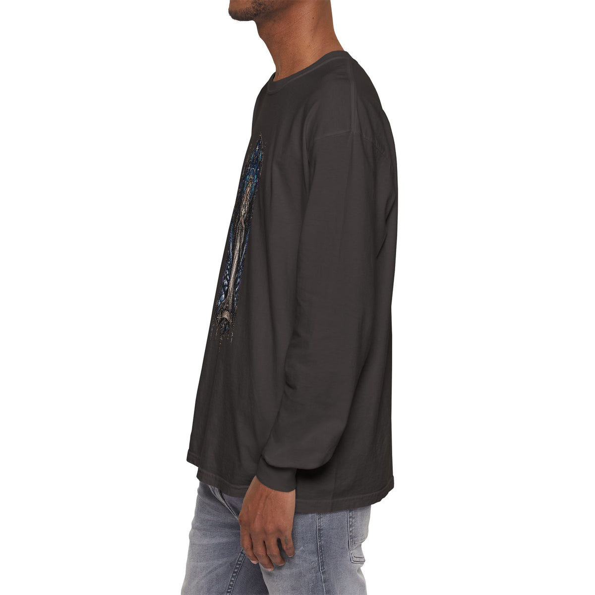 Stained Glass Angel Long Sleeve Tee