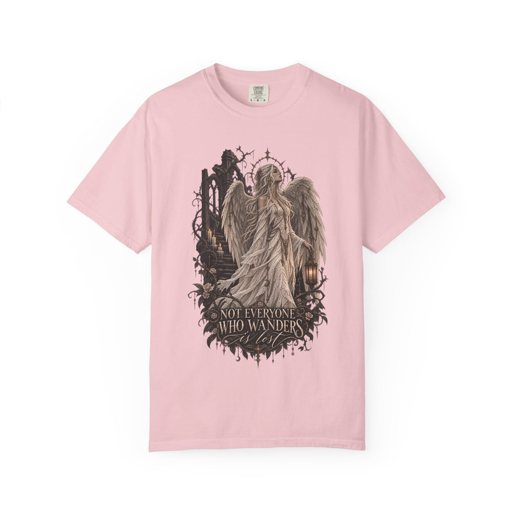 Angel Guardian T-Shirt — “Not Everyone Who Wanders”