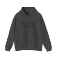 Dark Soul 'Full Heart' Hoodie — Gothic Script Graphic Sweatshirt