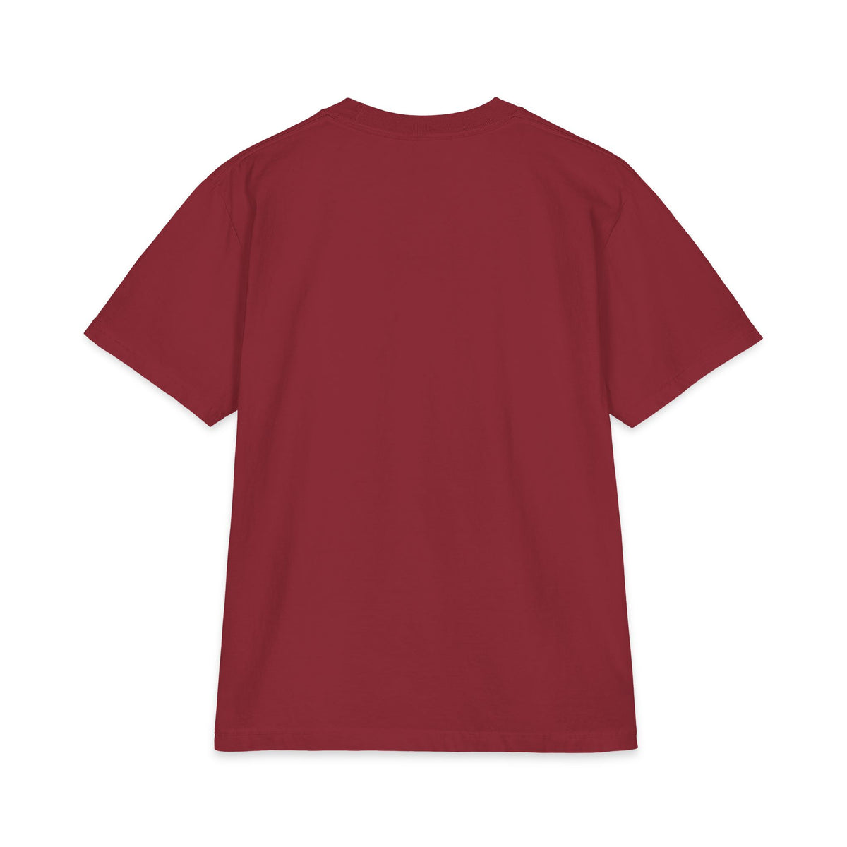Heron & Ruins Graphic T‑Shirt — Gothic Nature Scene