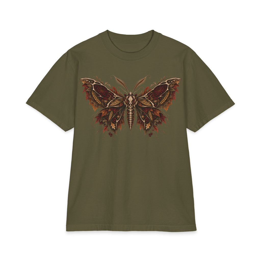 The Feast Moth T-Shirt — Gothic Thanksgiving Graphic Tee