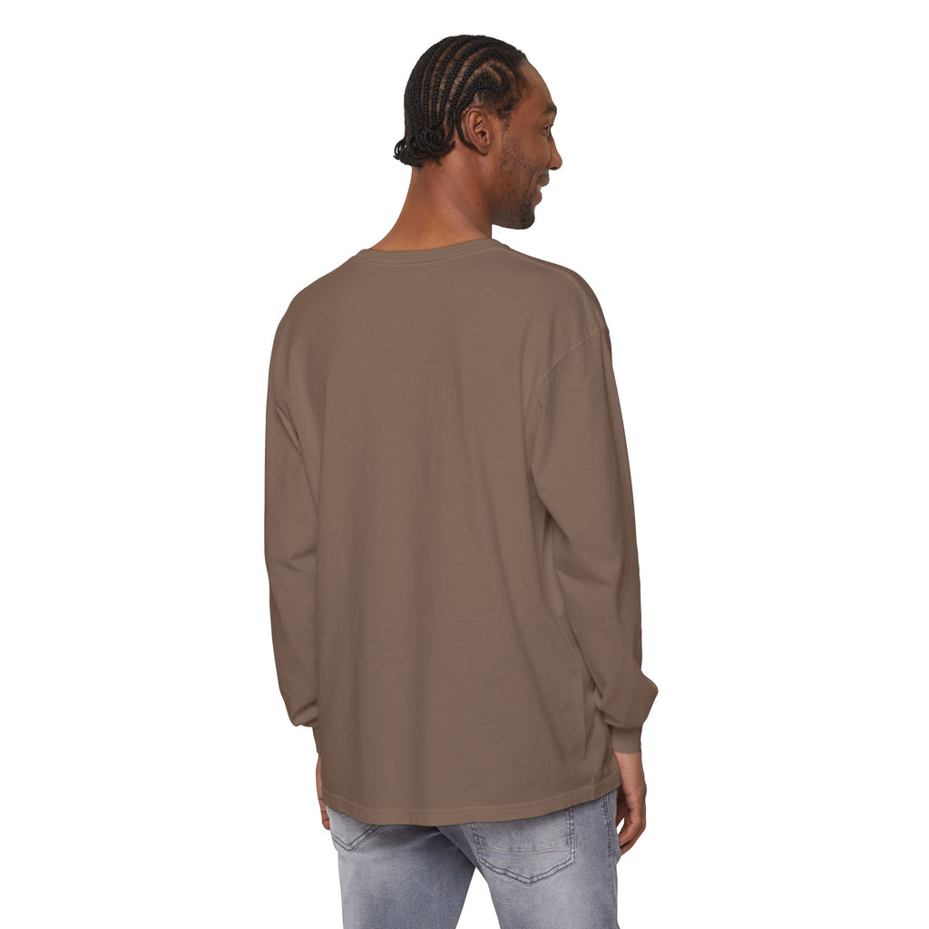 Perfectly Misaligned Long-Sleeve T-Shirt — Minimal Typography