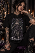 Gothic Marionette Doll Tee — Dark Victorian Puppet Girl Christmas Graphic T-Shirt