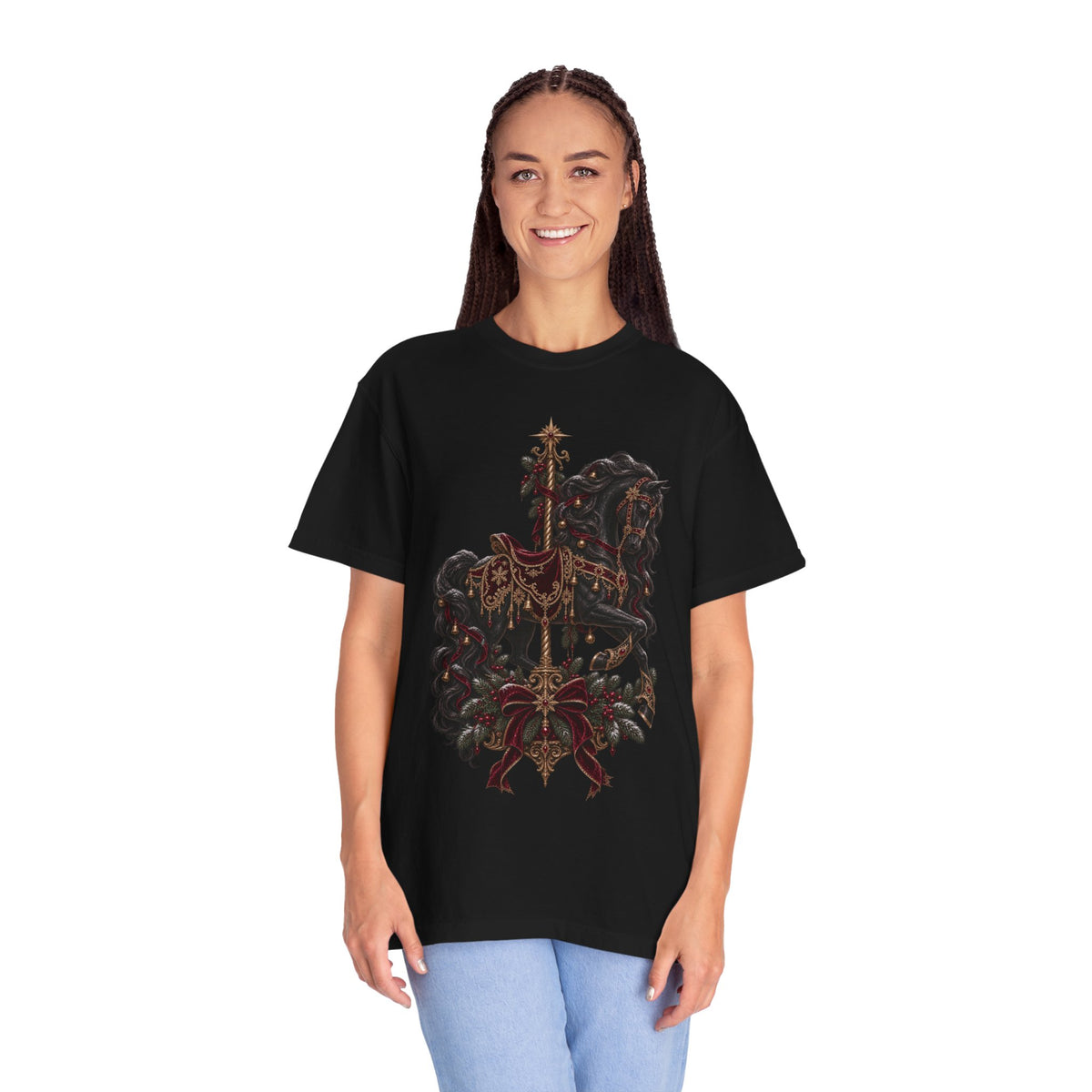 Carousel Horse T-Shirt — Vintage Carnival Ride