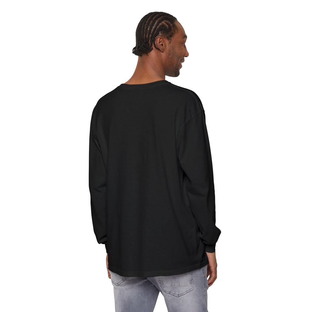 Skull Moth Long-Sleeve T-Shirt — Gothic Insect Illustration