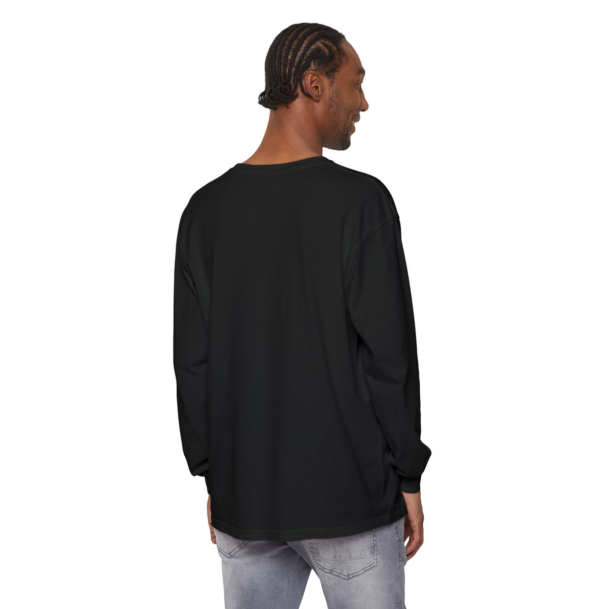 Skull Moth Long-Sleeve T-Shirt — Gothic Insect Illustration