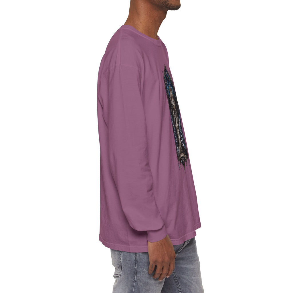 Stained Glass Angel Long Sleeve Tee
