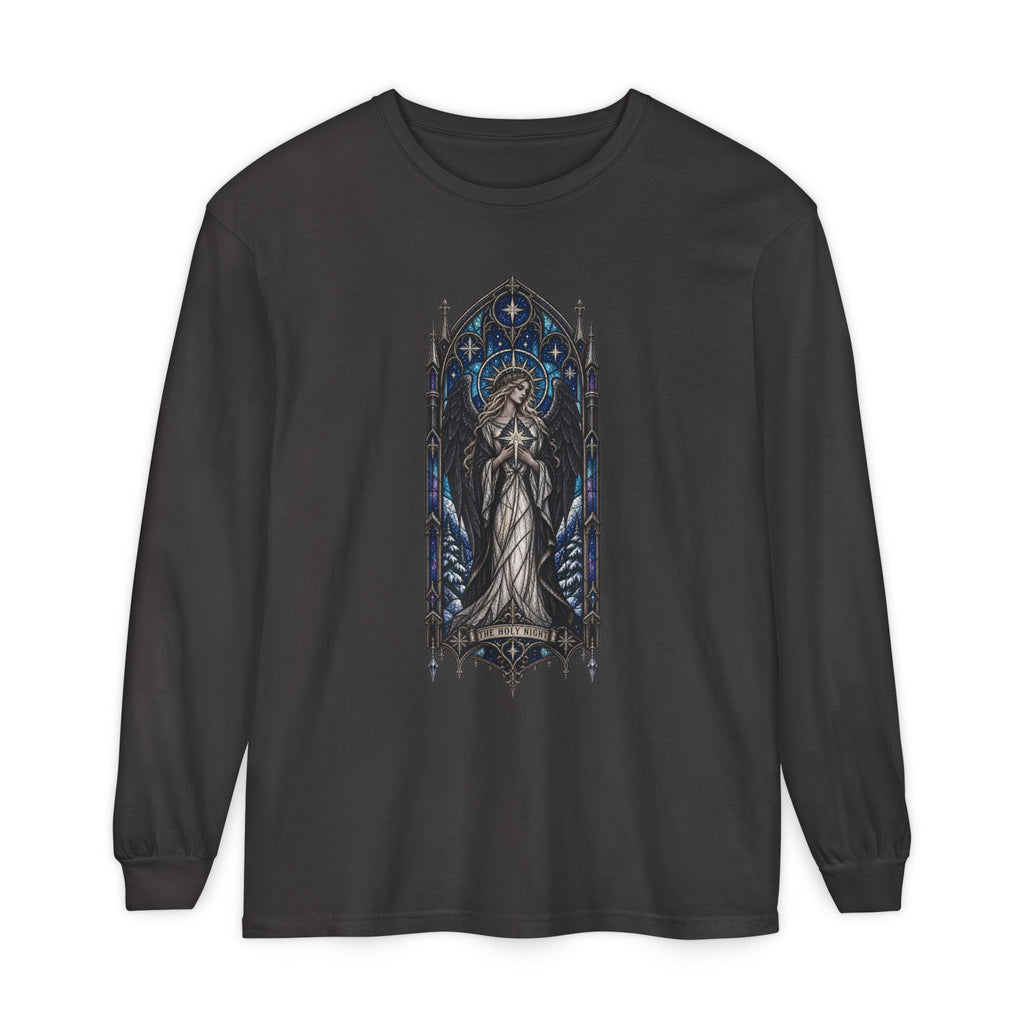 Stained Glass Angel Long Sleeve Tee