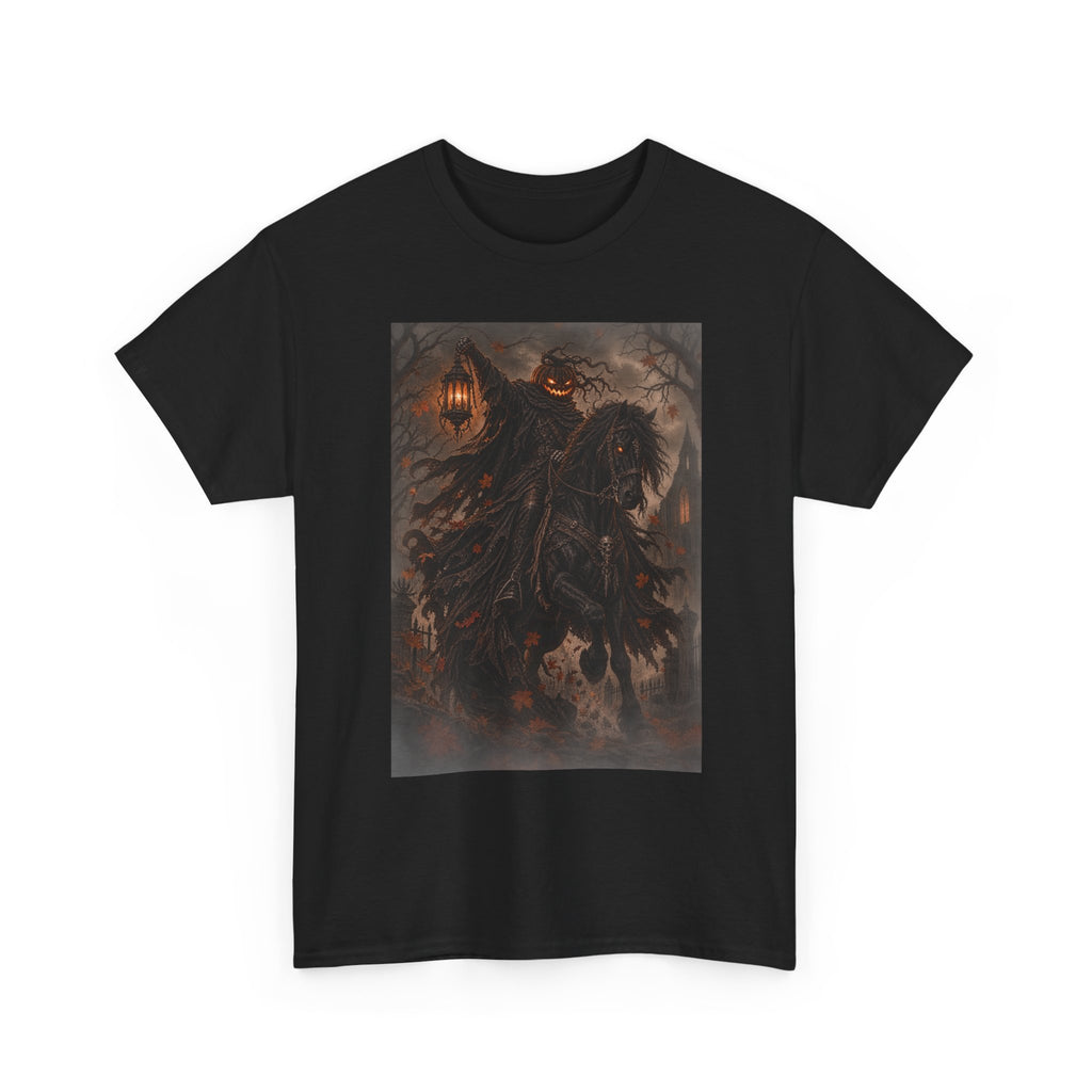 Pumpkin Rider T-Shirt — Jack-O’-Lantern Halloween Graphic