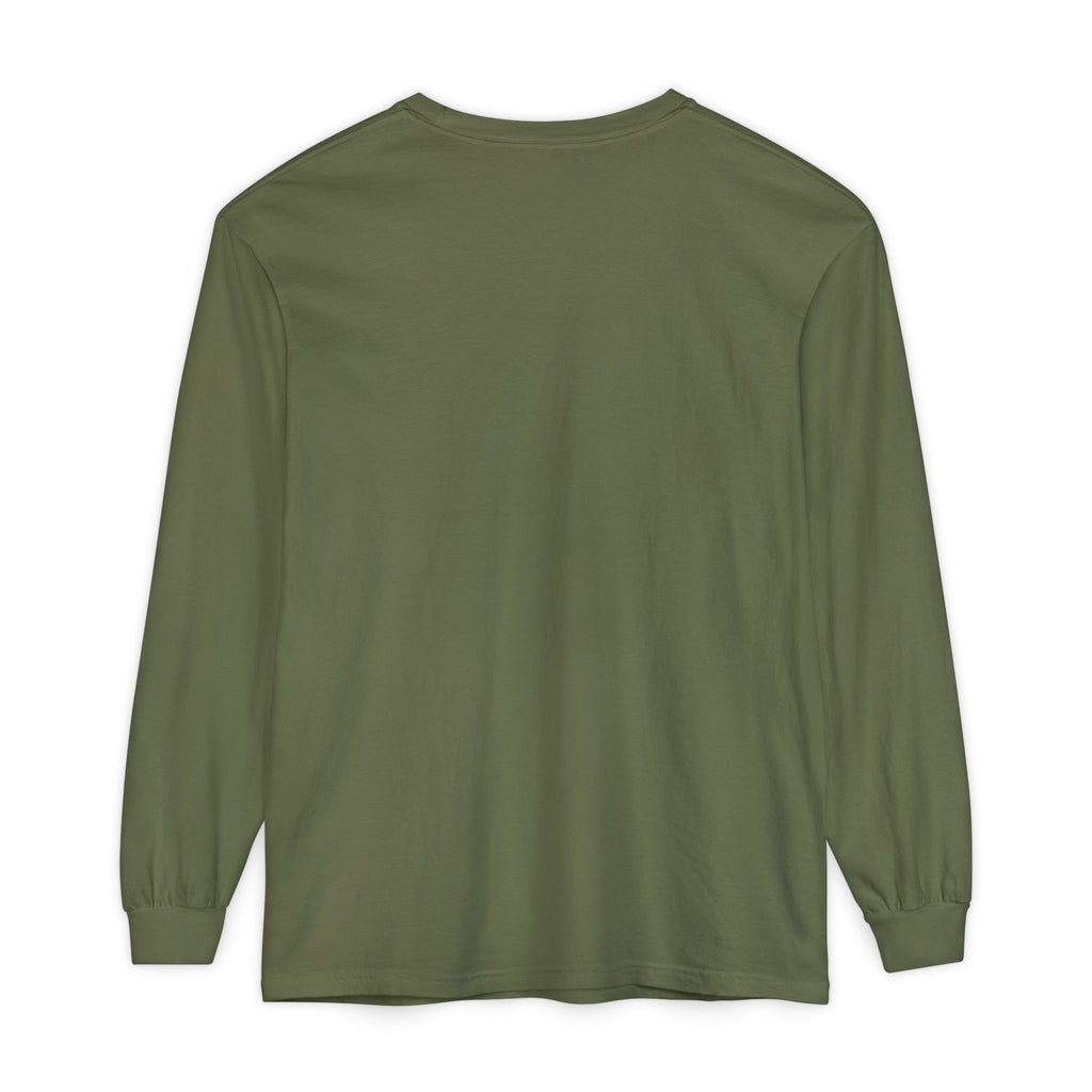 Merry & Bright Long Sleeve Tee — Vintage Holiday Christmas Shirt