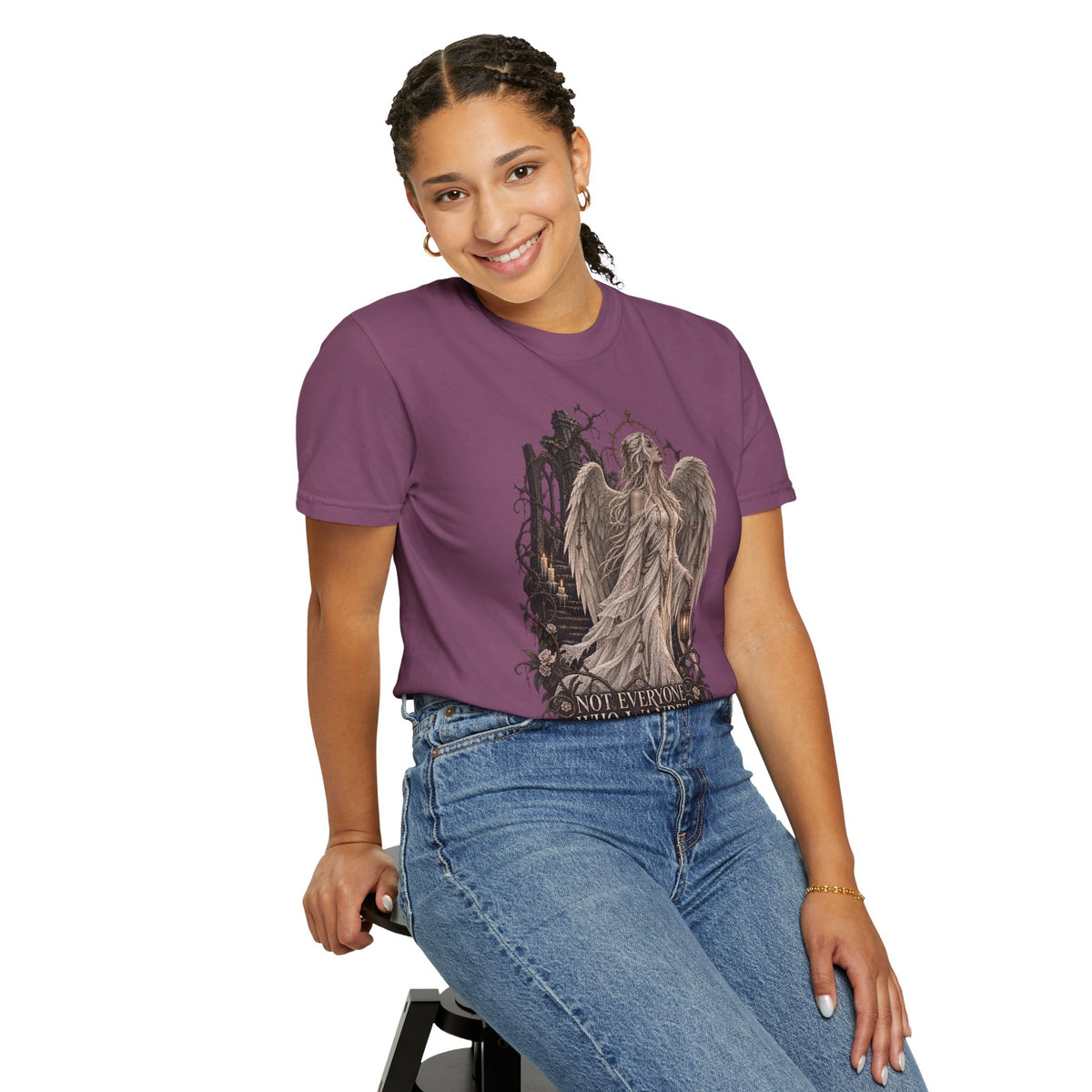 Angel Guardian T-Shirt — “Not Everyone Who Wanders”