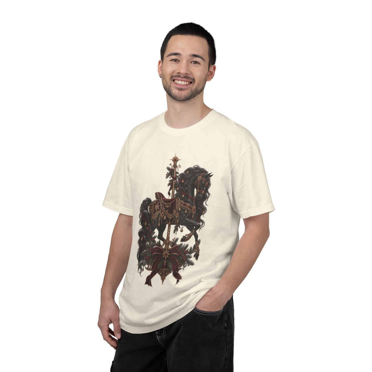 Carousel Horse T-Shirt — Vintage Carnival Ride