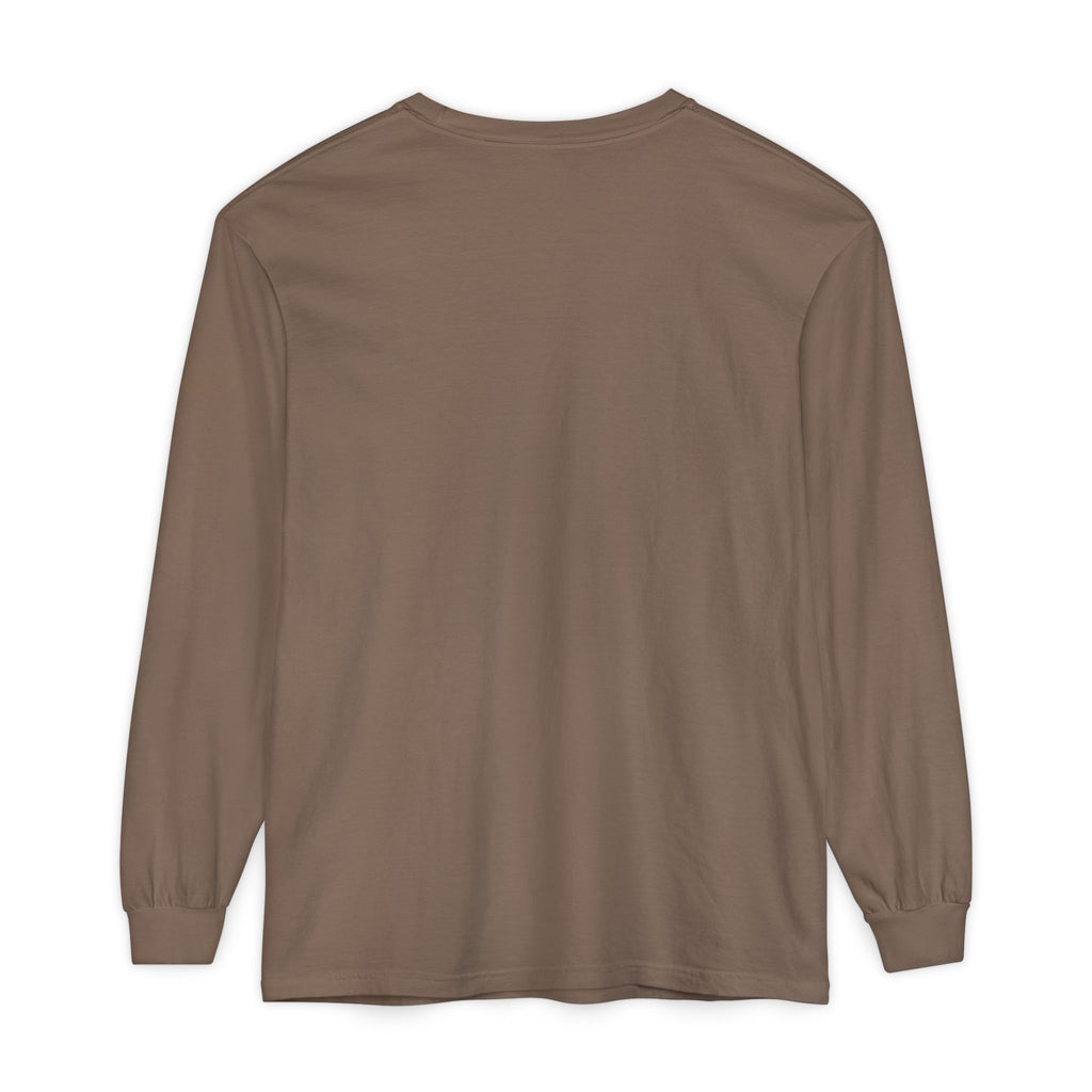 Perfectly Misaligned Long-Sleeve T-Shirt — Minimal Typography