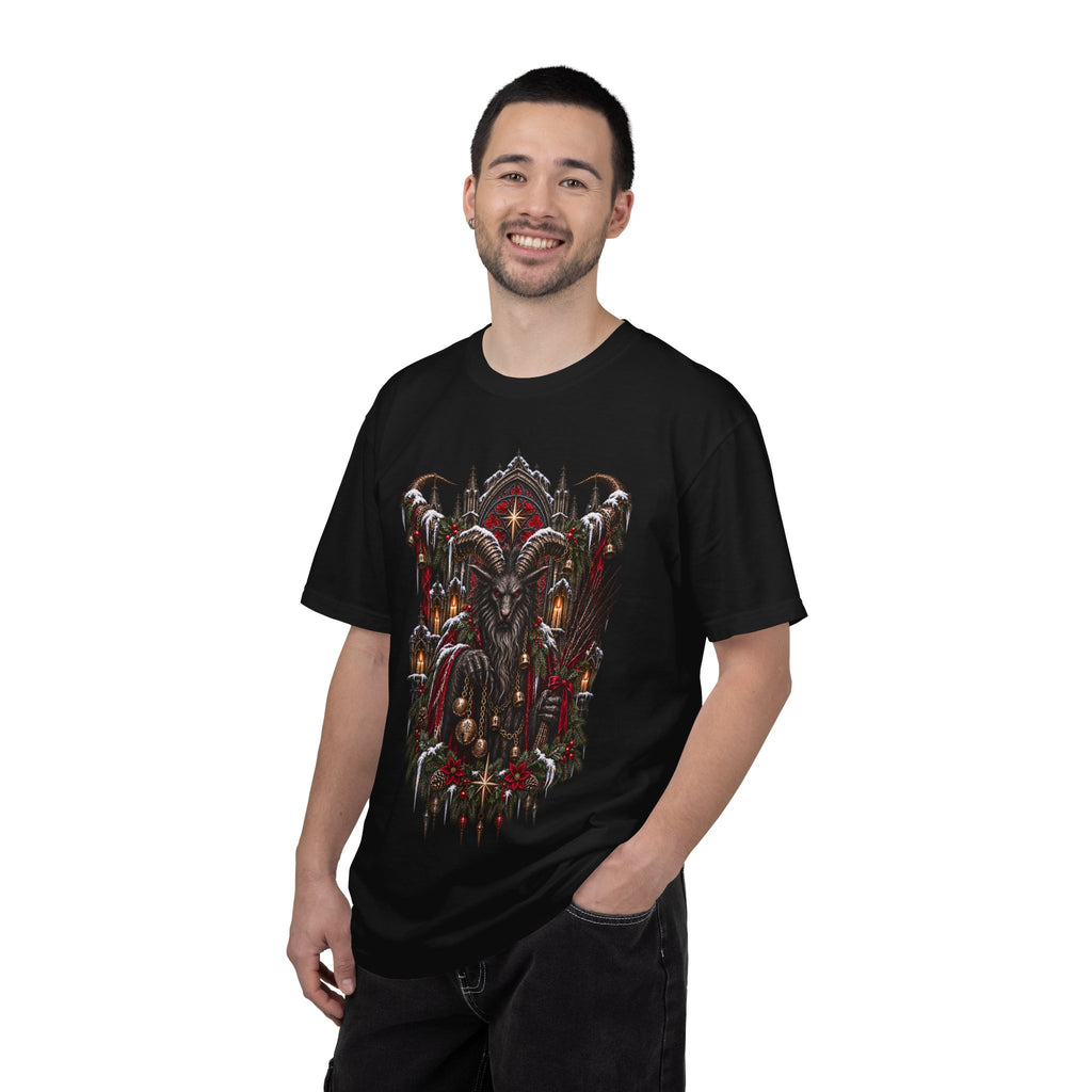 Krampus T-Shirt — Dark Alpine Christmas Folklore Art