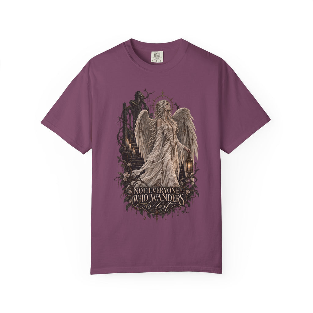 Angel Guardian T-Shirt — “Not Everyone Who Wanders”