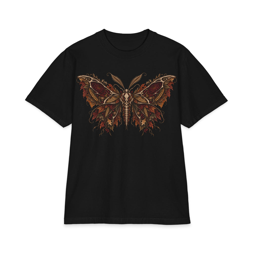 The Feast Moth T-Shirt — Gothic Thanksgiving Graphic Tee