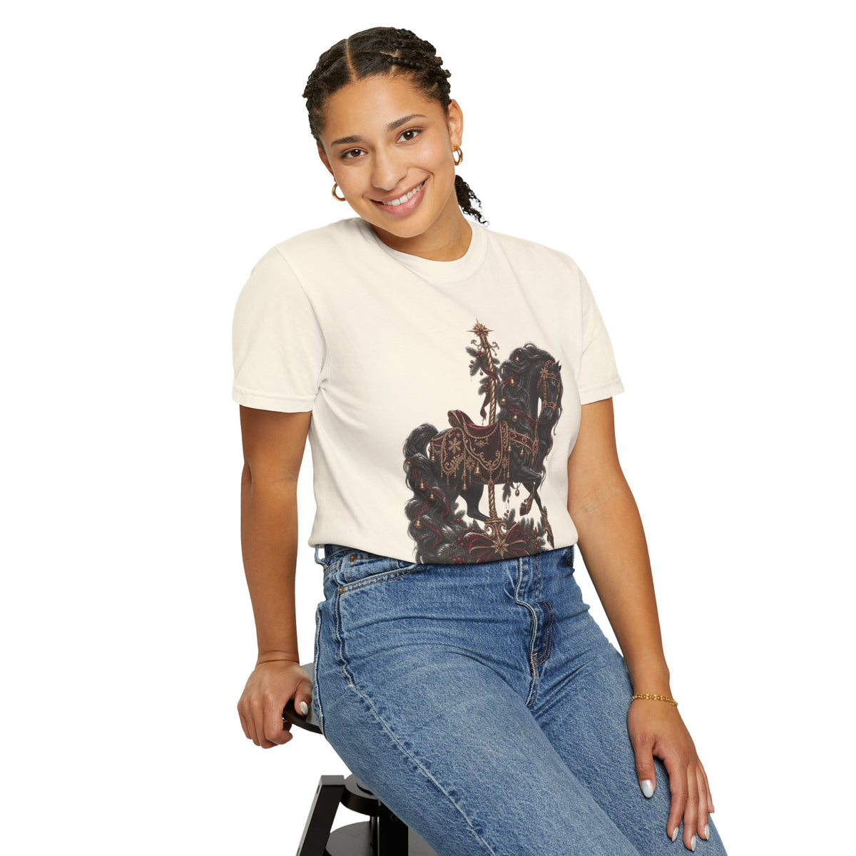 Carousel Horse T-Shirt — Vintage Carnival Ride