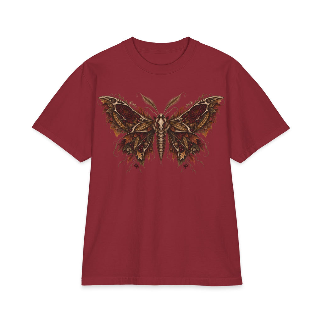 The Feast Moth T-Shirt — Gothic Thanksgiving Graphic Tee