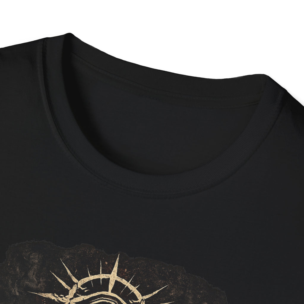 Worship Gothic Eye T-Shirt — Dark Religious Art