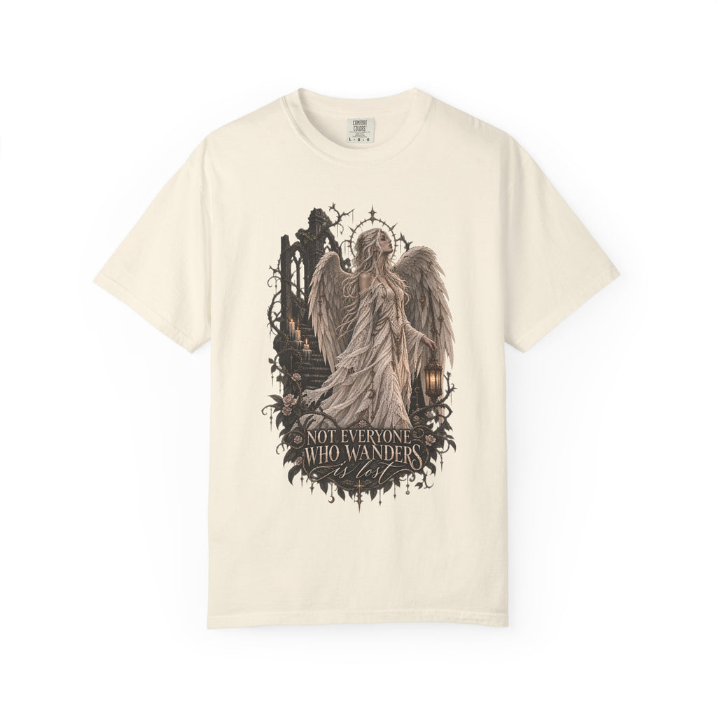 Angel Guardian T-Shirt — “Not Everyone Who Wanders”